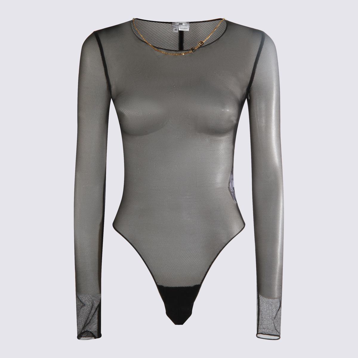 Elisabetta Franchi Black Bodysuit