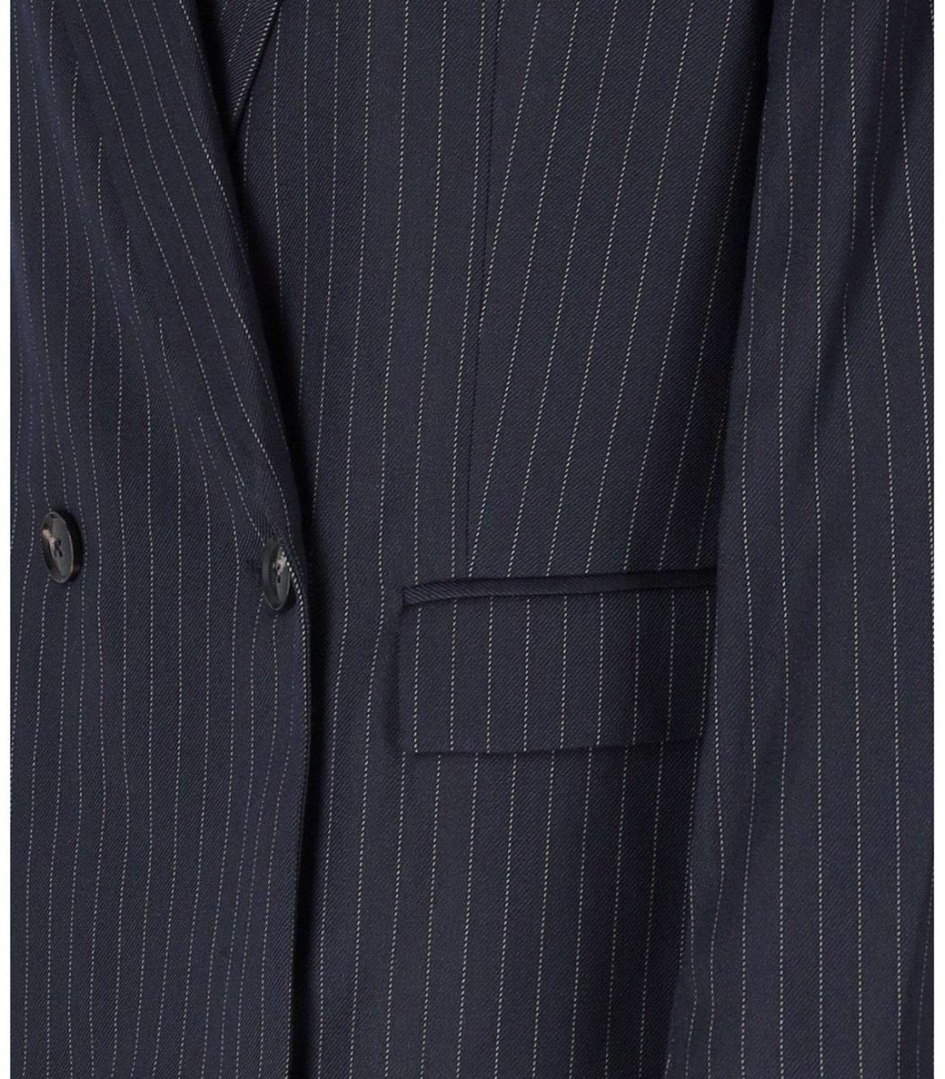 Essentiel Antwerp Ipursuit Navy Blue Oversized Blazer