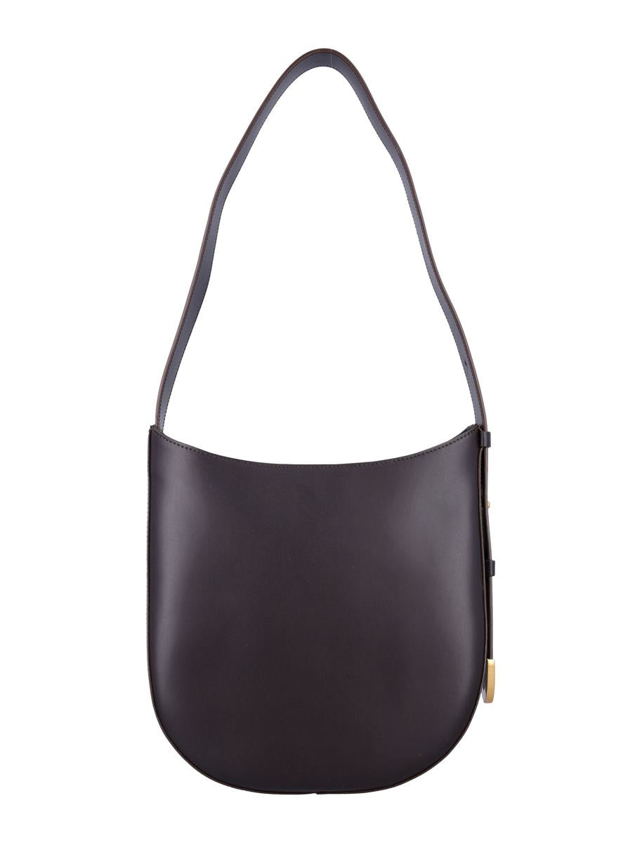 Sessun Leather Grandre Amo Hobo Bag With Bronze Details