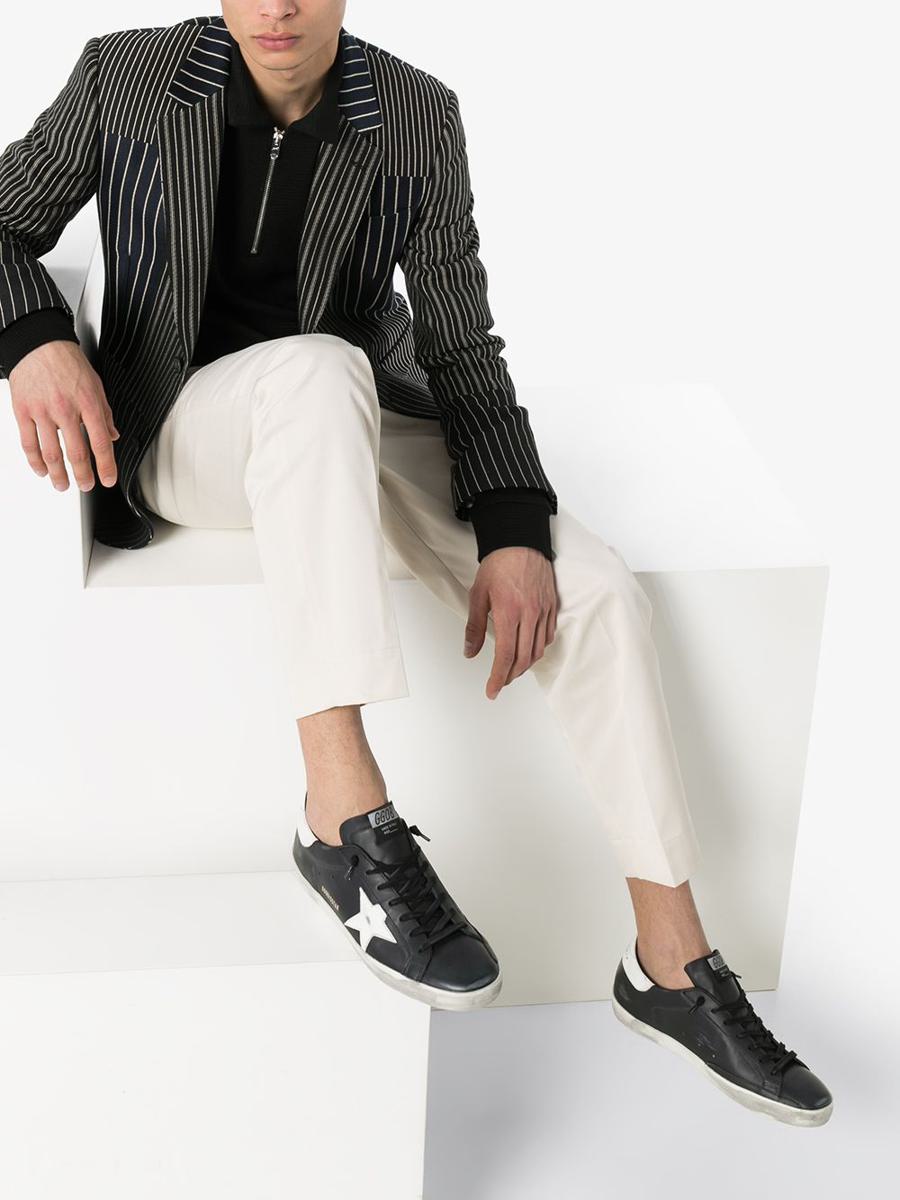 Golden Goose Super Star Leather Sneakers