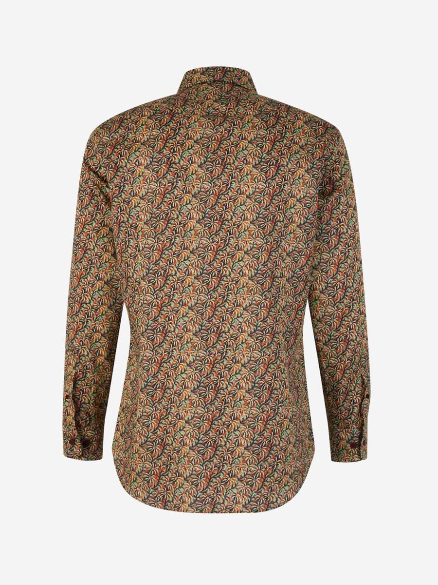 Etro Coconut Tree Cotton Shirt