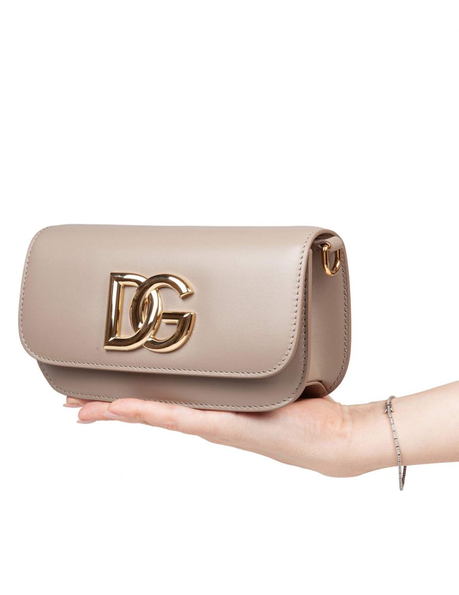 Dolce & Gabbana 3.5" Calfskin Shoulder Bag