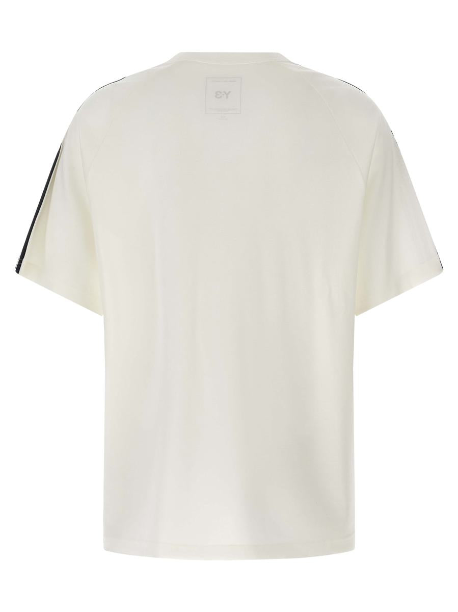 Y-3 Adidas 'Y-3 Short Sleeve Tee 3-Stripes' T-Shirt
