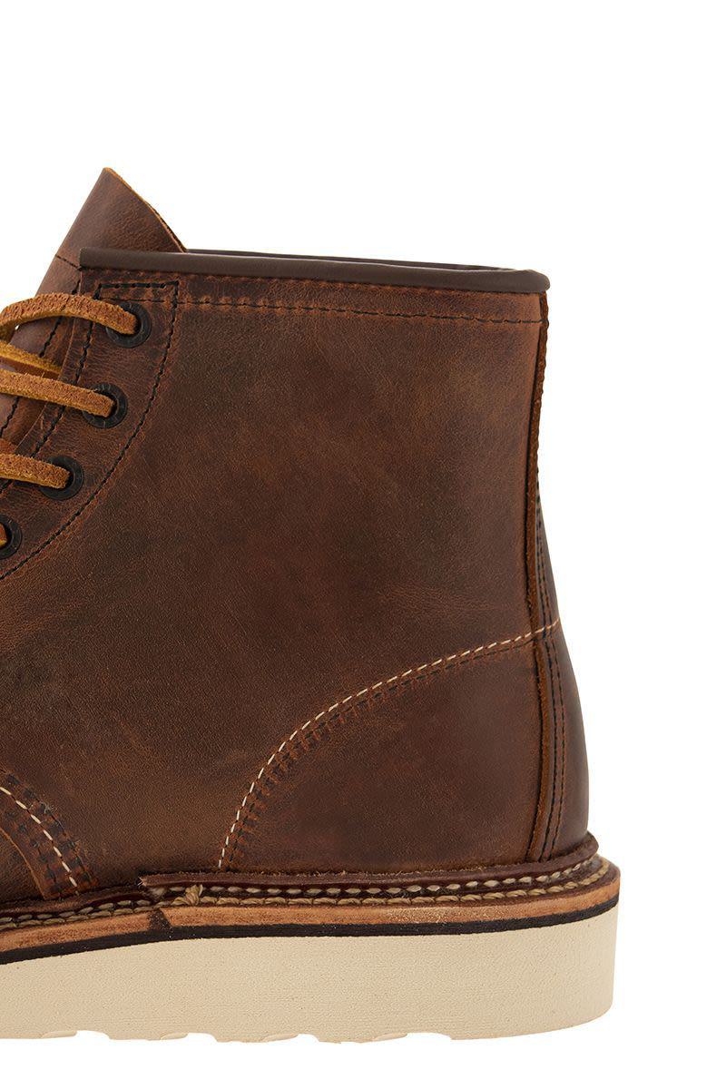 Red Wing Shoes Classic Moc - Rough And Tough Leather Boot