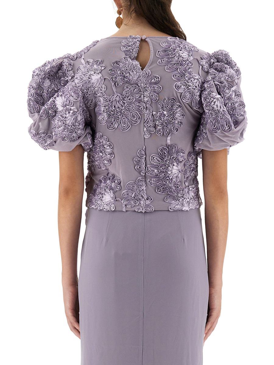 Rotate Birger Christensen 3D Mesh Tops