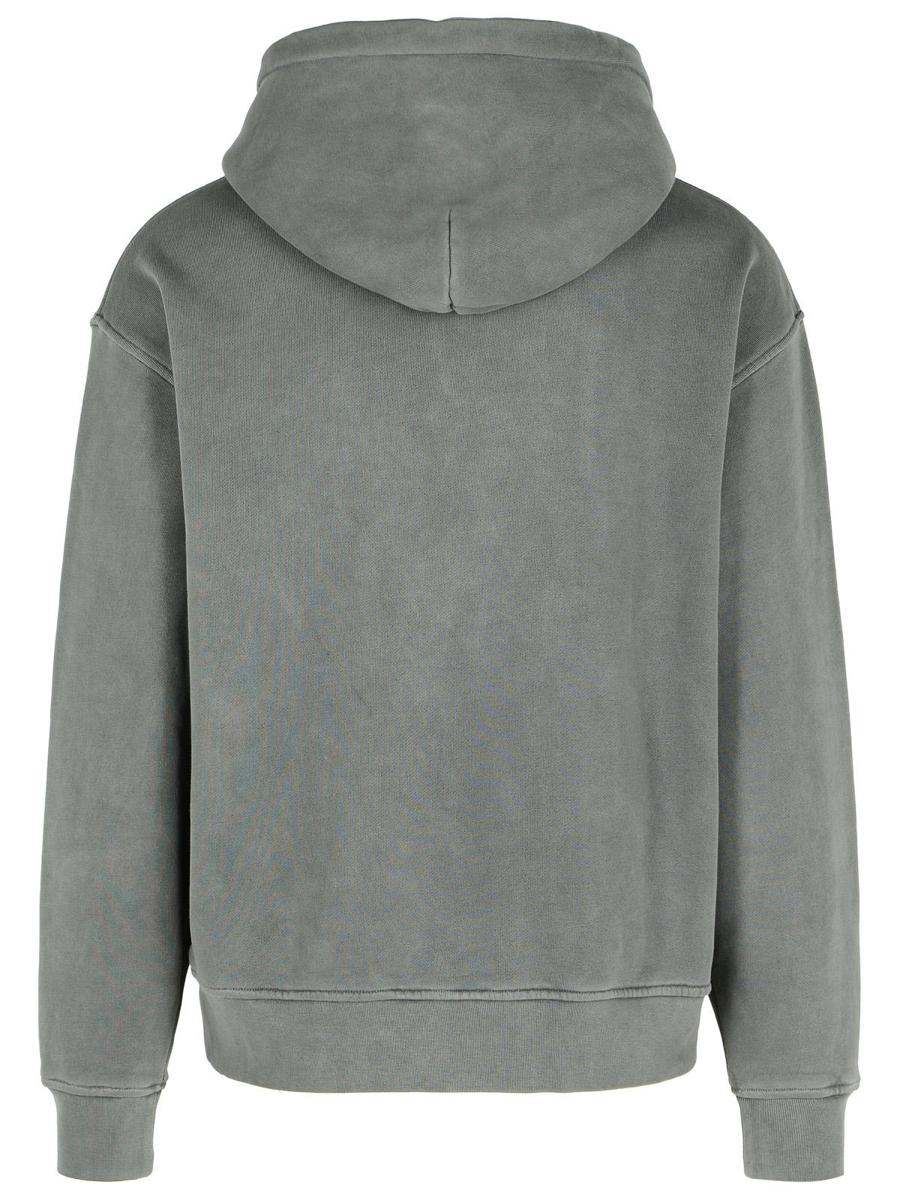 Palm Angels Gray Cotton Sweatshirt