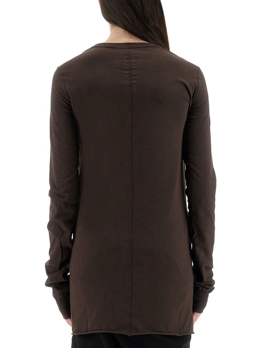 Rick Owens Shirt "Concordians Slashed Level Ls T"