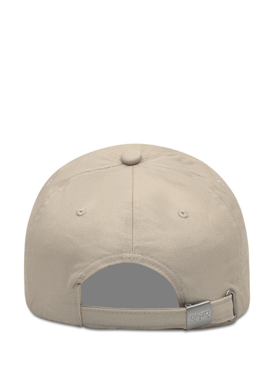 Kenzo Kenzo Beige Cap With Patch