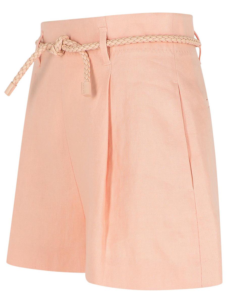 Zimmermann Pink Silk Blend Shorts