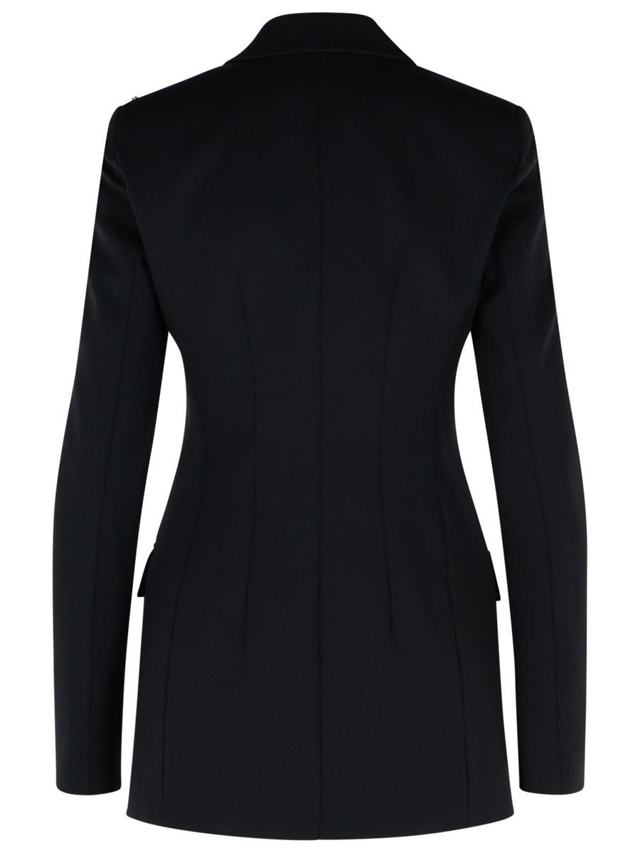 Sportmax 'Frizzo' Black Polyamide Blend Jacket