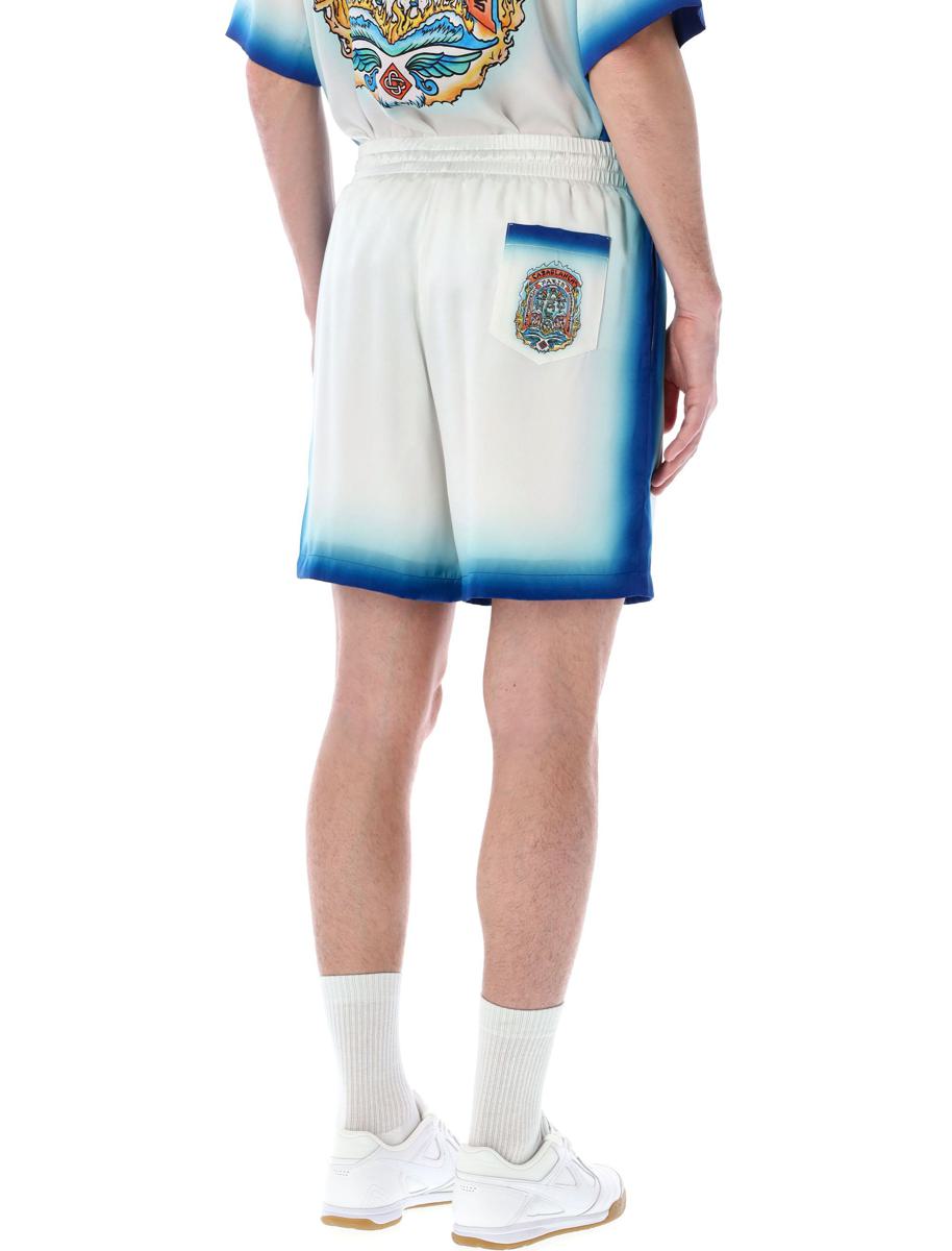 Casablanca Casa Way Skate Silk Shorts