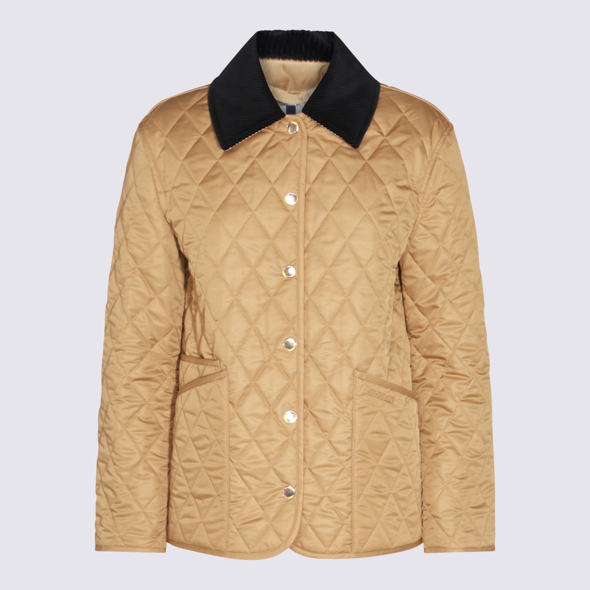 Burberry Camel Down Jacket