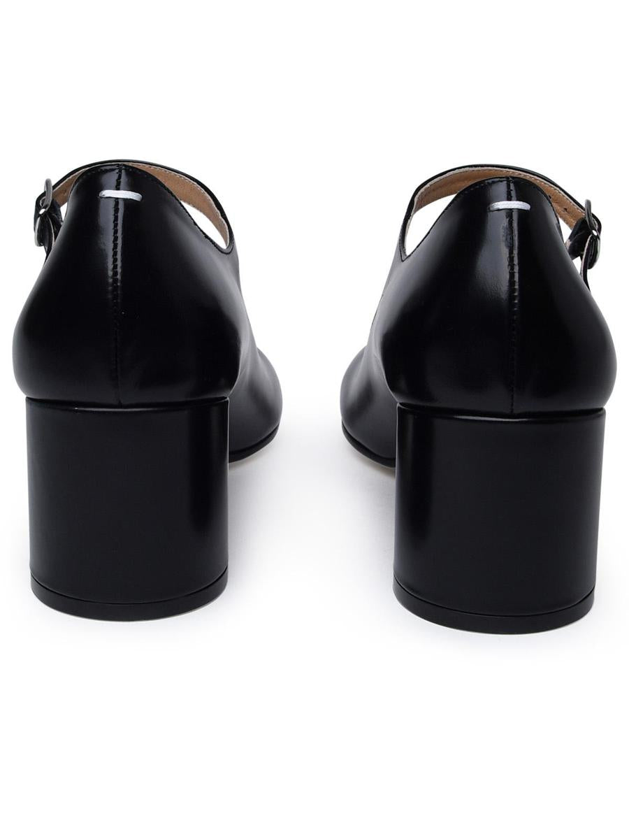 Maison Margiela Black Leather Pumps
