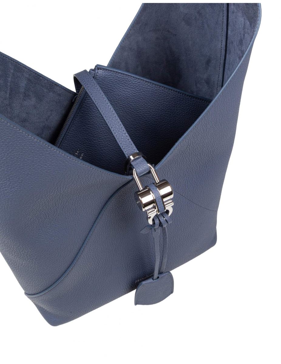 Salvatore Ferragamo Soft Leather Hobo Bag