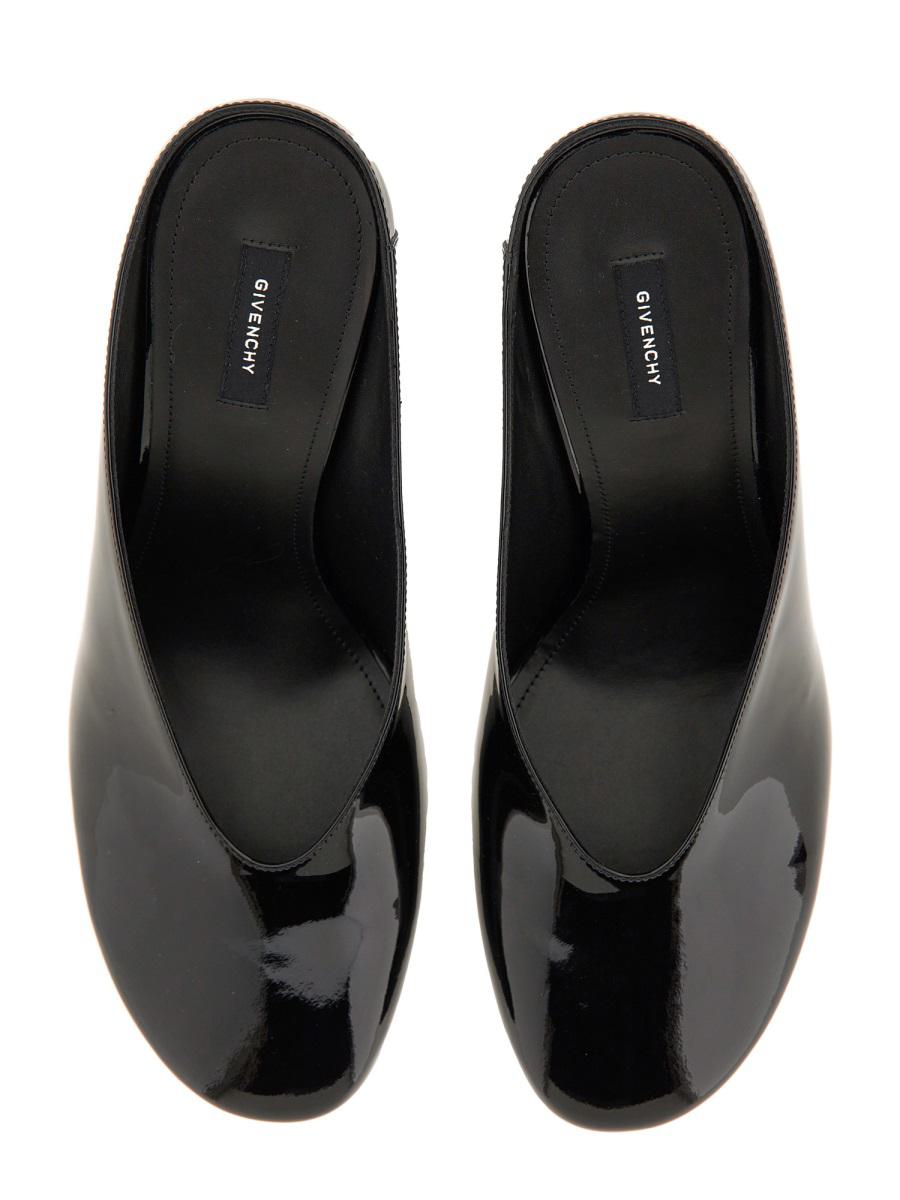 Givenchy "Sculpted" Leather Pumps
