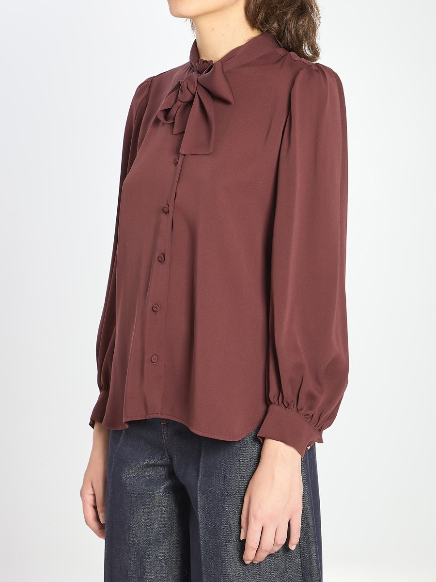 Melania Silk Shirt