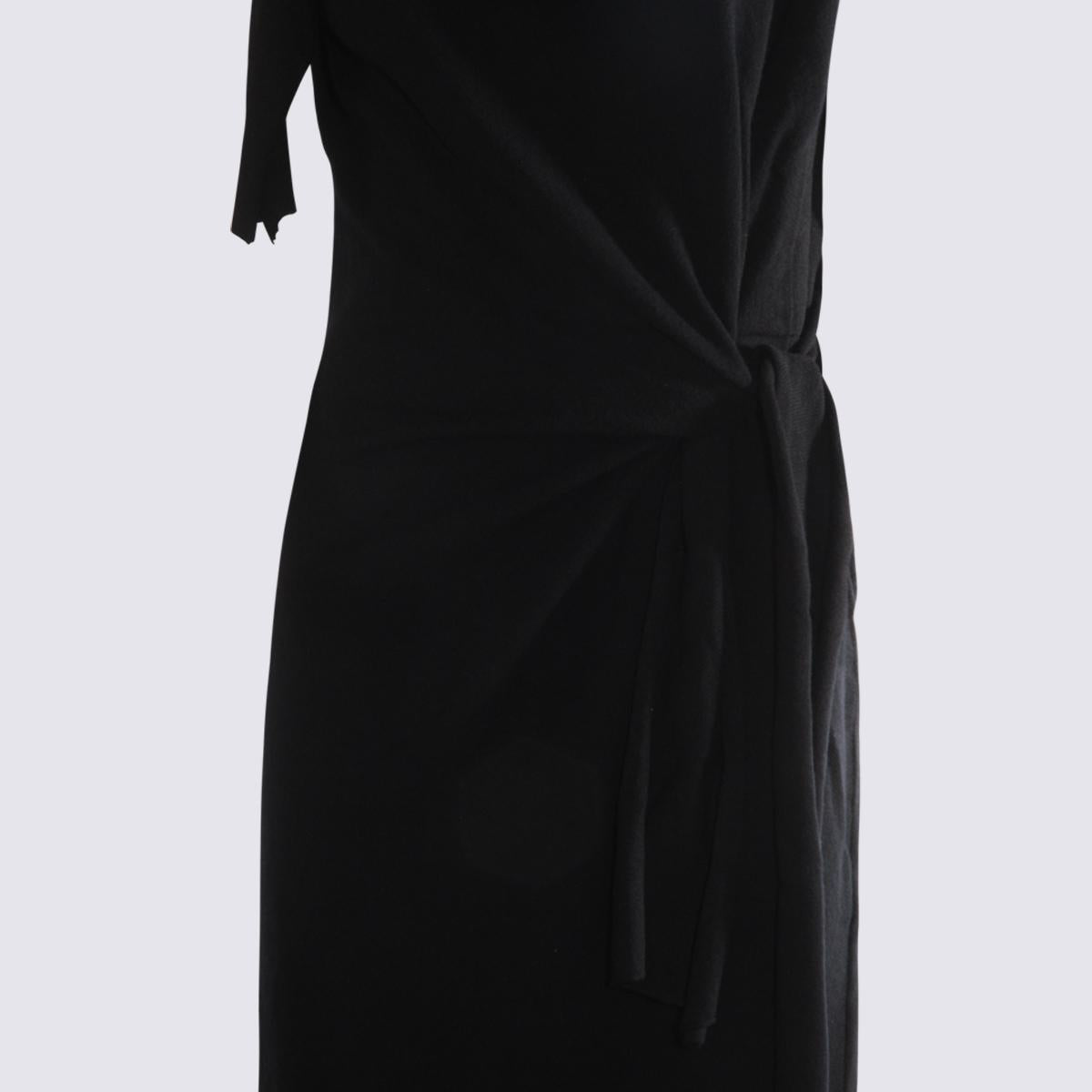 Moschino Black Wool Dress