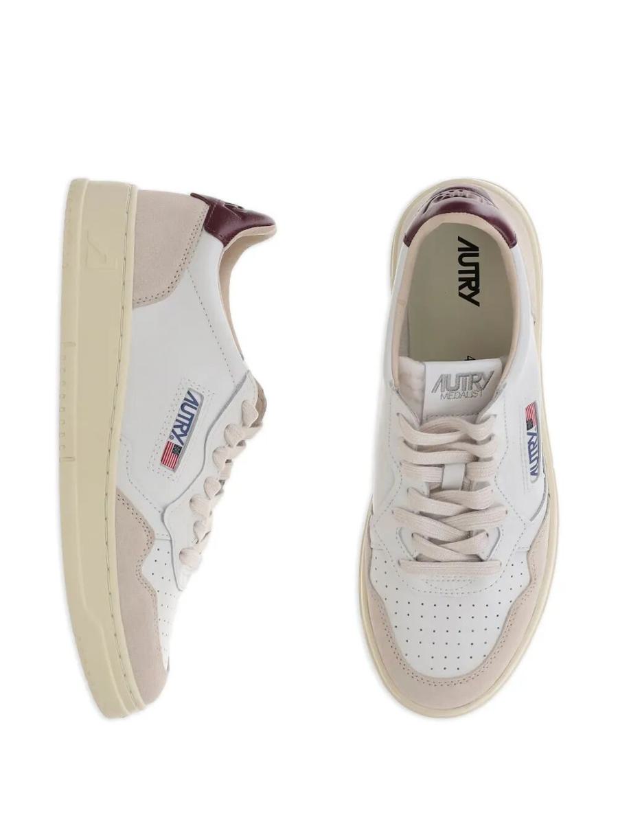 Autry "Medalist Low" Suede Sneakers Shoes