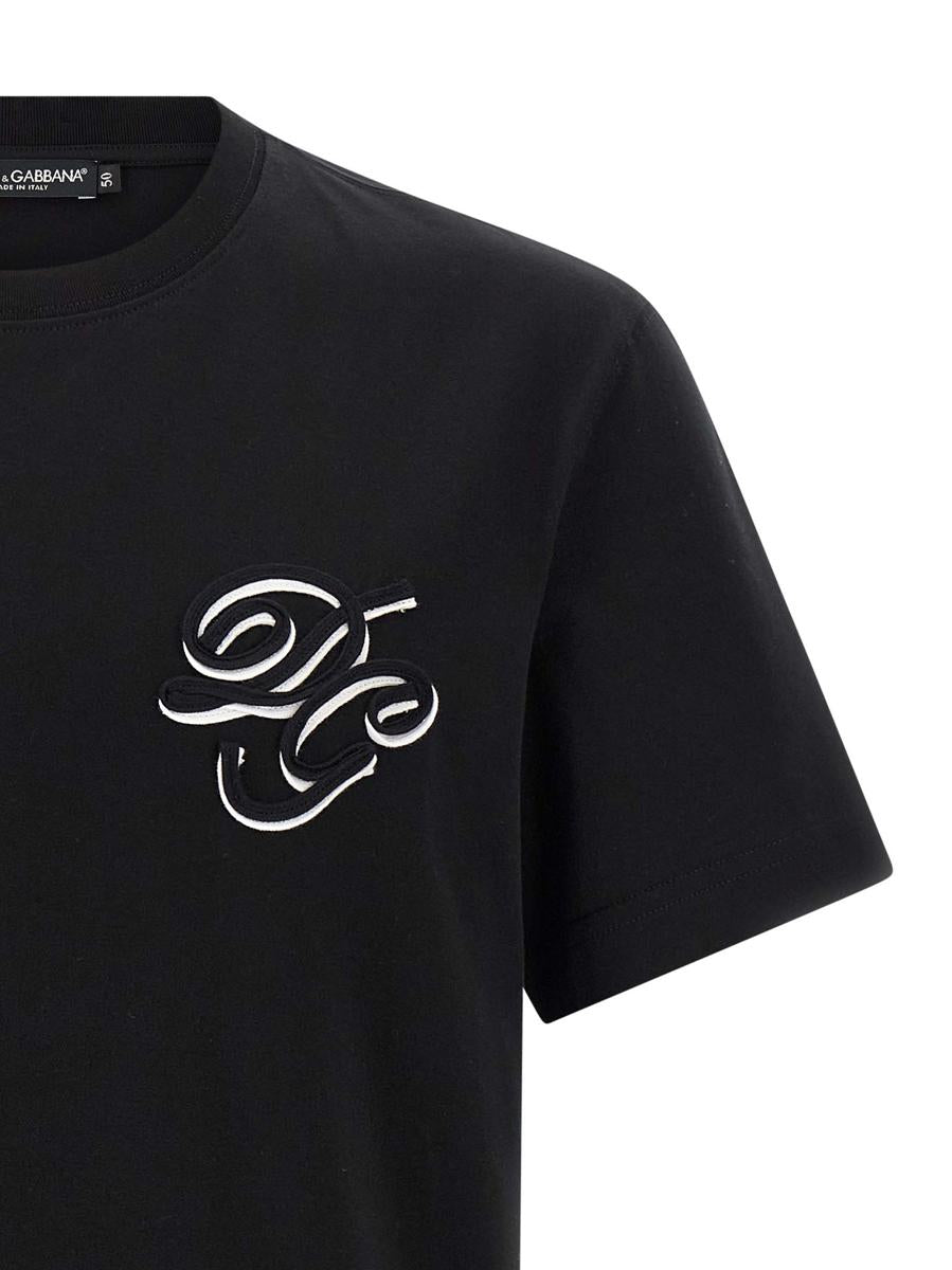 Dolce & Gabbana Double Embroidery T-Shirt