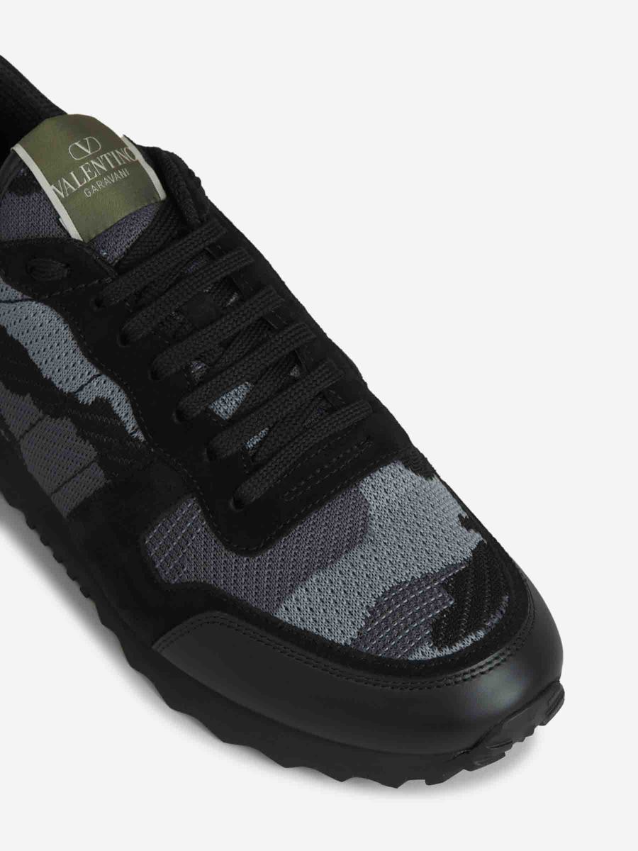 Valentino Garavani Rockrunner Camouflage Sneakers