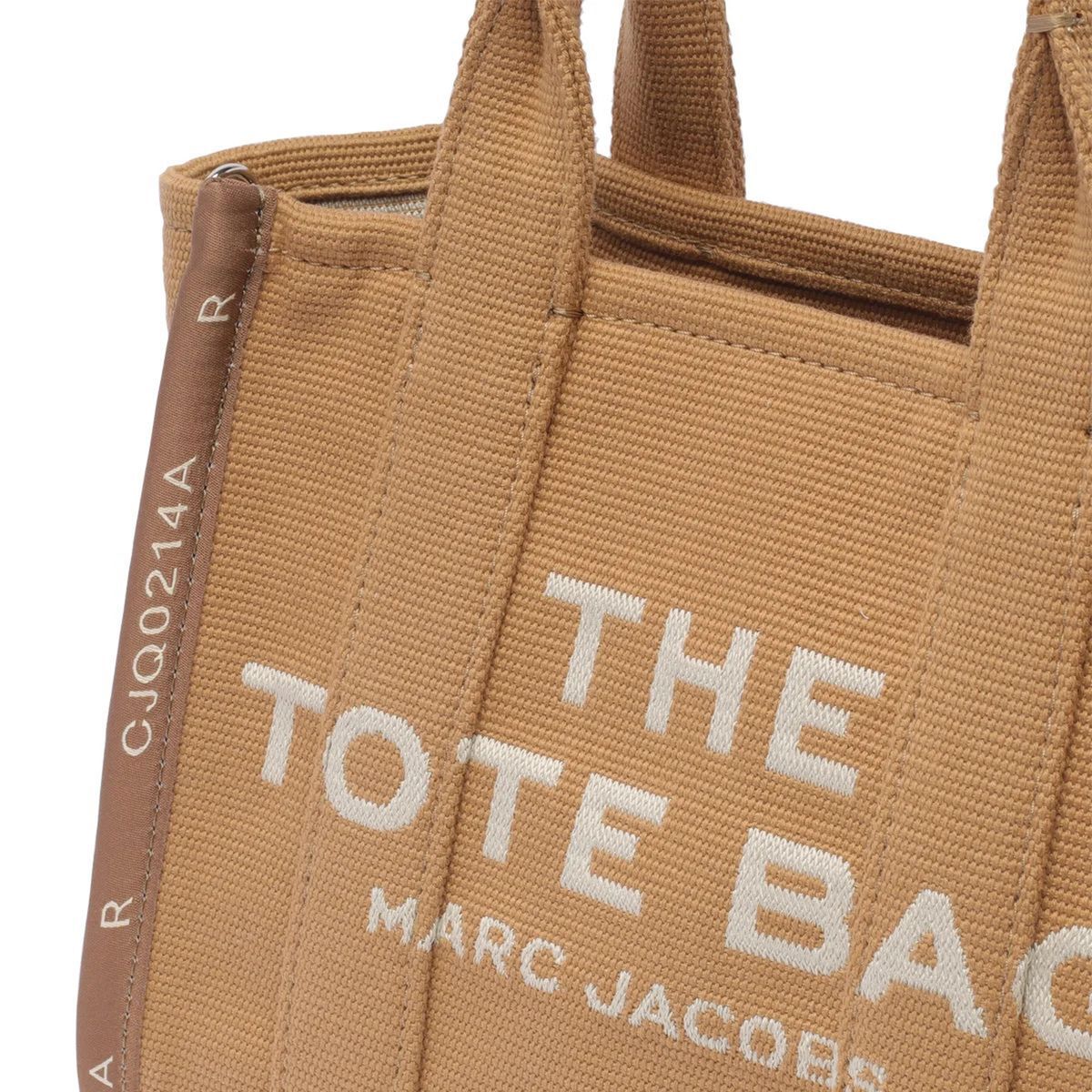 Marc Jacobs 'The Small Tote' Brown Cotton Bag