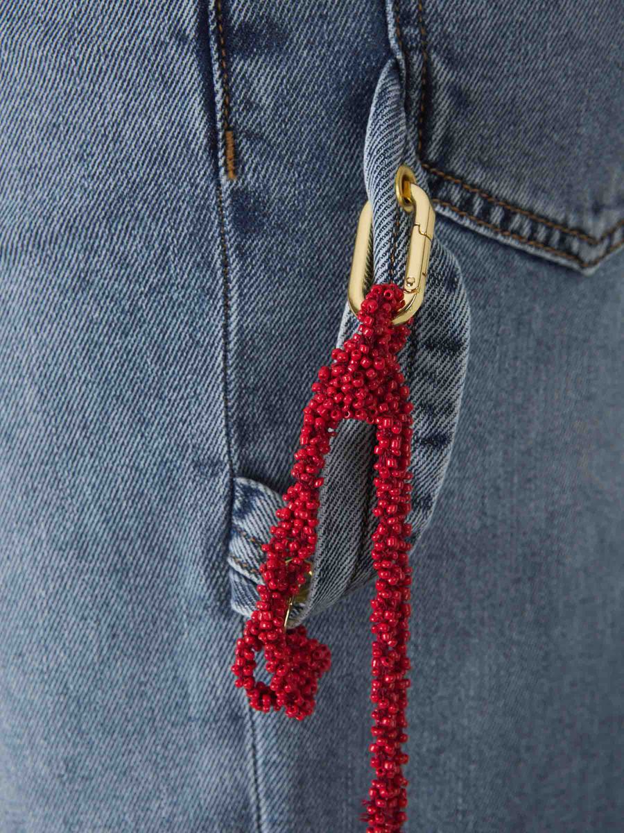 Darkpark Denim Midi Skirt