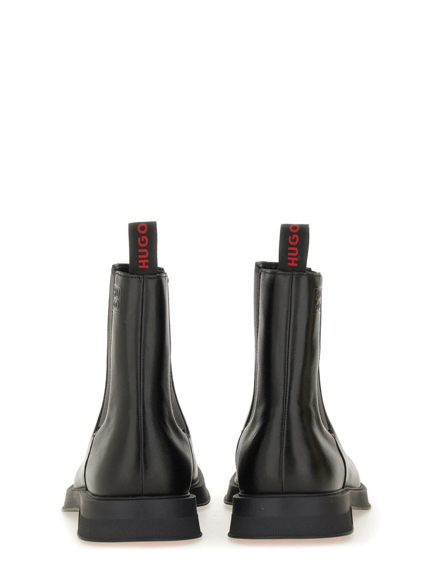 Hugo Boss Leather Chelsea Boot