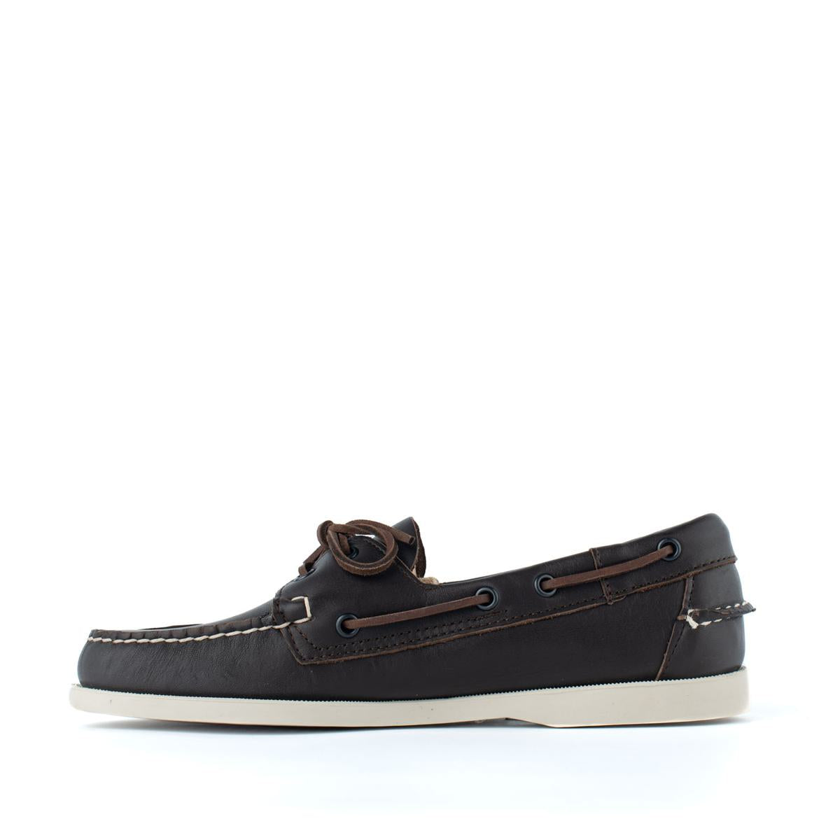 Sebago Cayuga Brown Leather Loafer