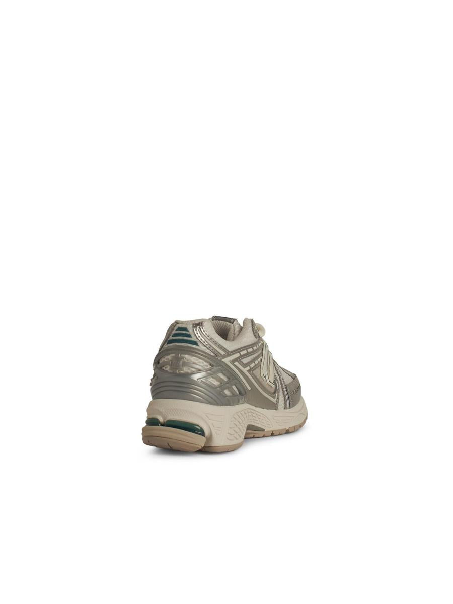 New Balance '1906R' Silver Leather Blend Sneakers