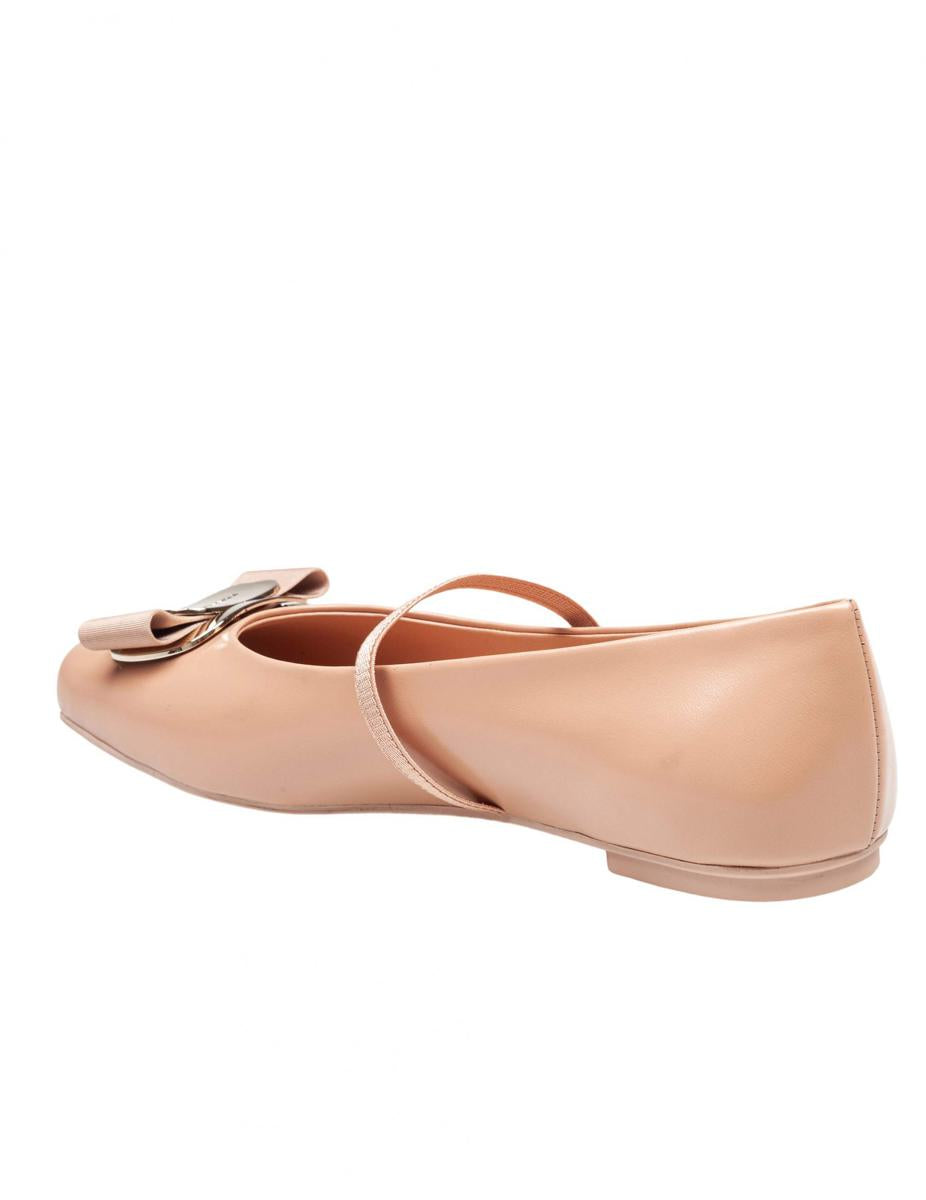 Salvatore Ferragamo Soft Leather Ballerina Flat