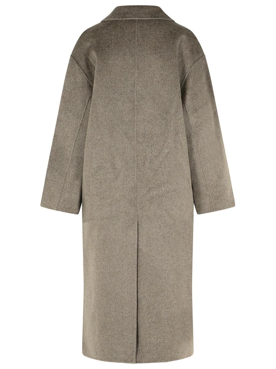 Loulou Studio 'Borneo' Melange Mole Cashmere Blend Coat