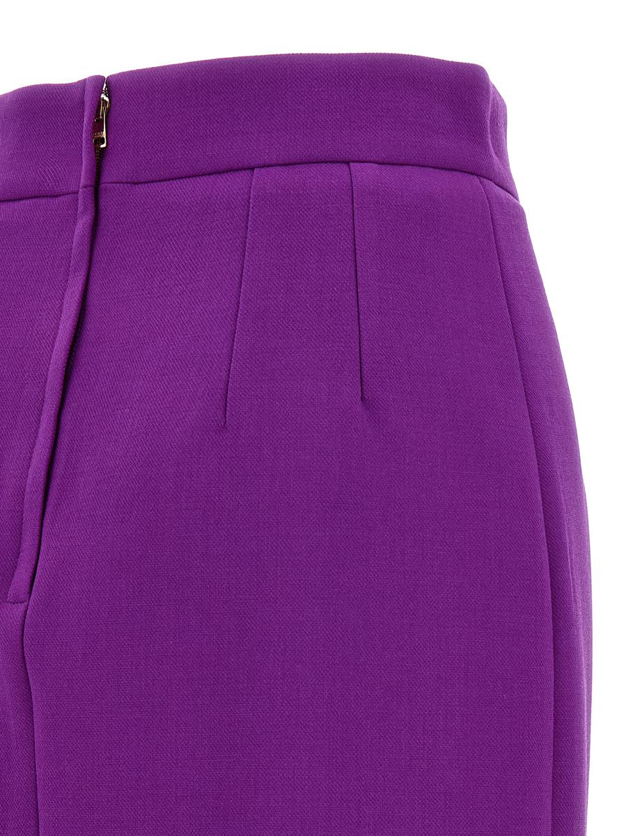 Dolce & Gabbana Metallic Logo Skirt