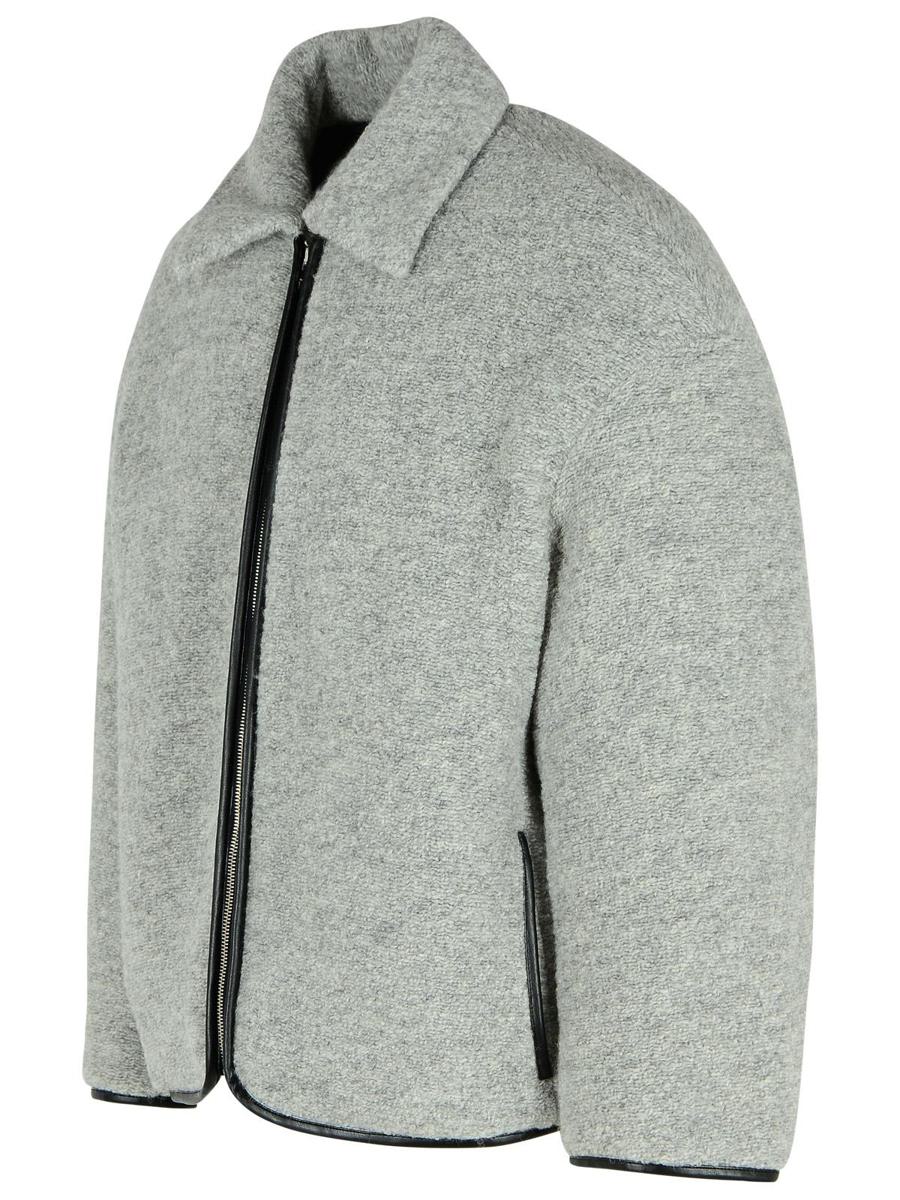 JW Anderson Grey Wool Blend Jacket
