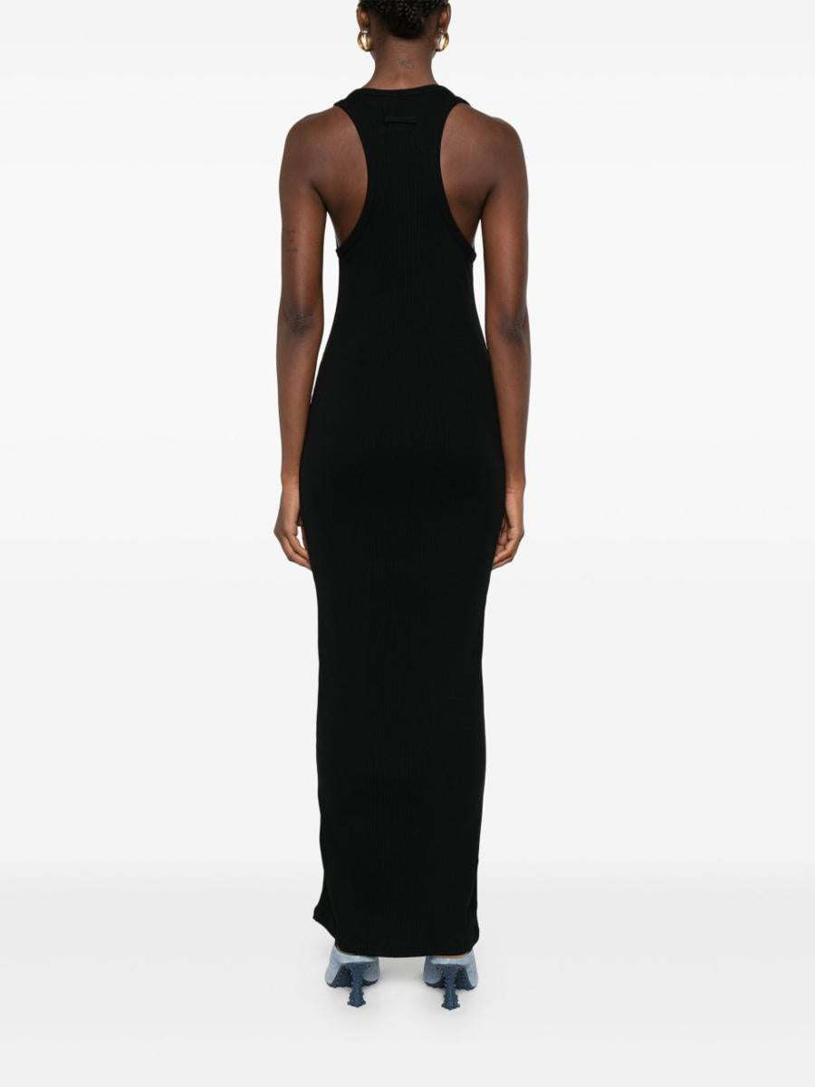 Jean Paul Gaultier The Black Piercing Long Dress