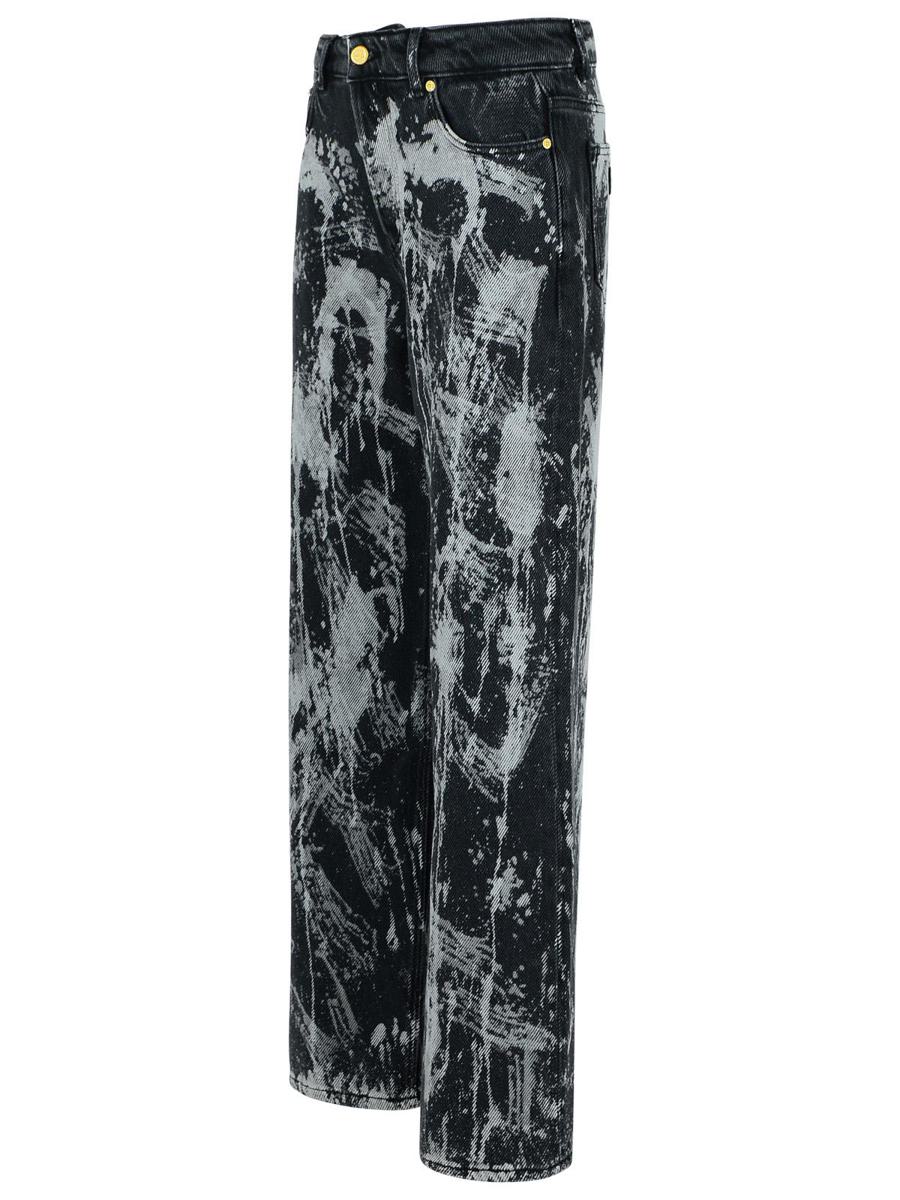 Ganni 'Izey' Black Cotton Jeans