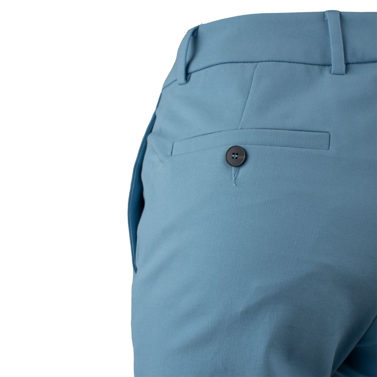 Incotex Light Blue Cotton Pants