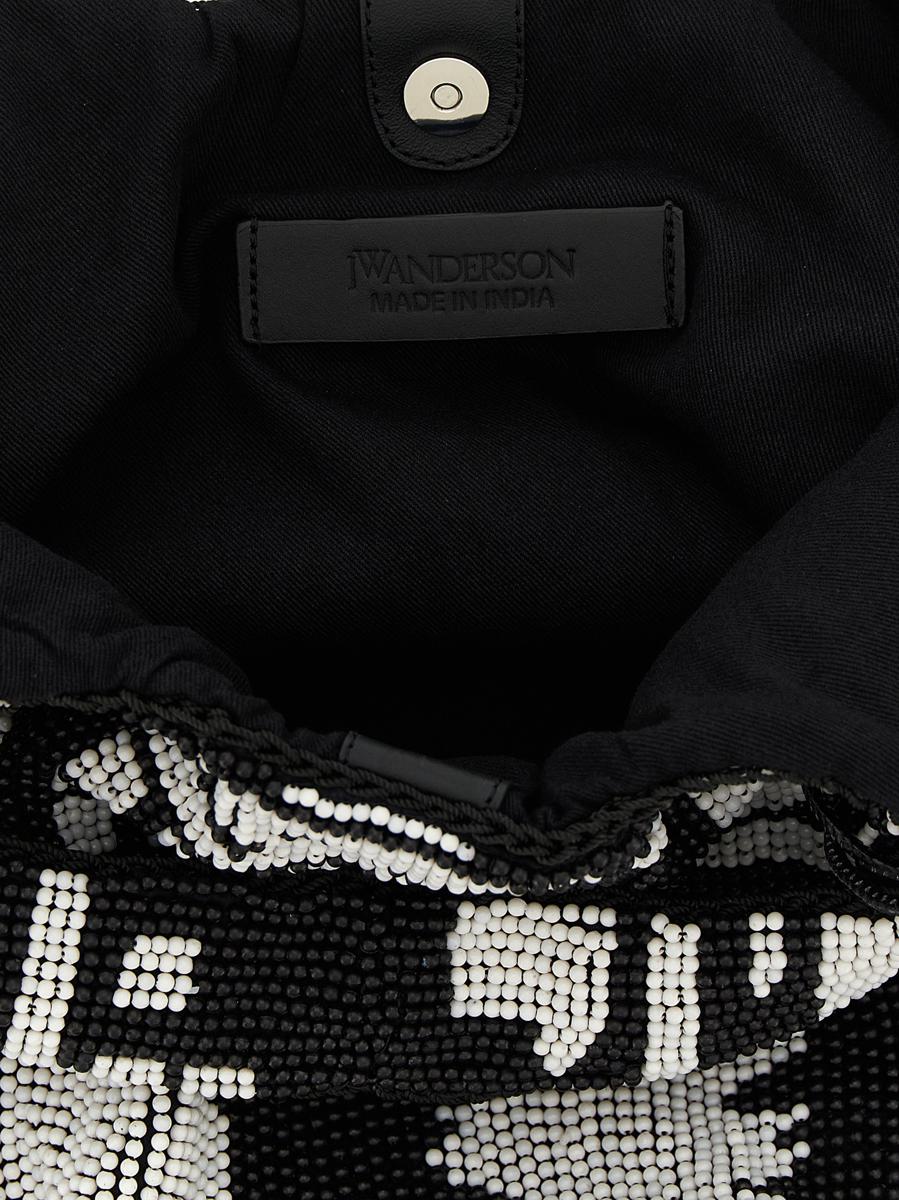 JW Anderson 'Beaded' Mini Shopping Bag