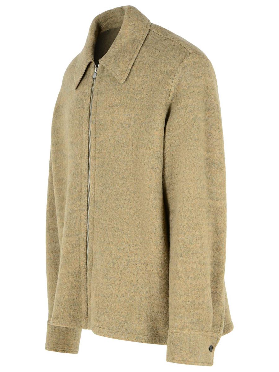 Jil Sander Beige Wool Blend Jacket