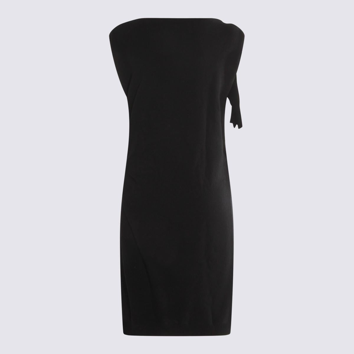 Moschino Black Wool Dress