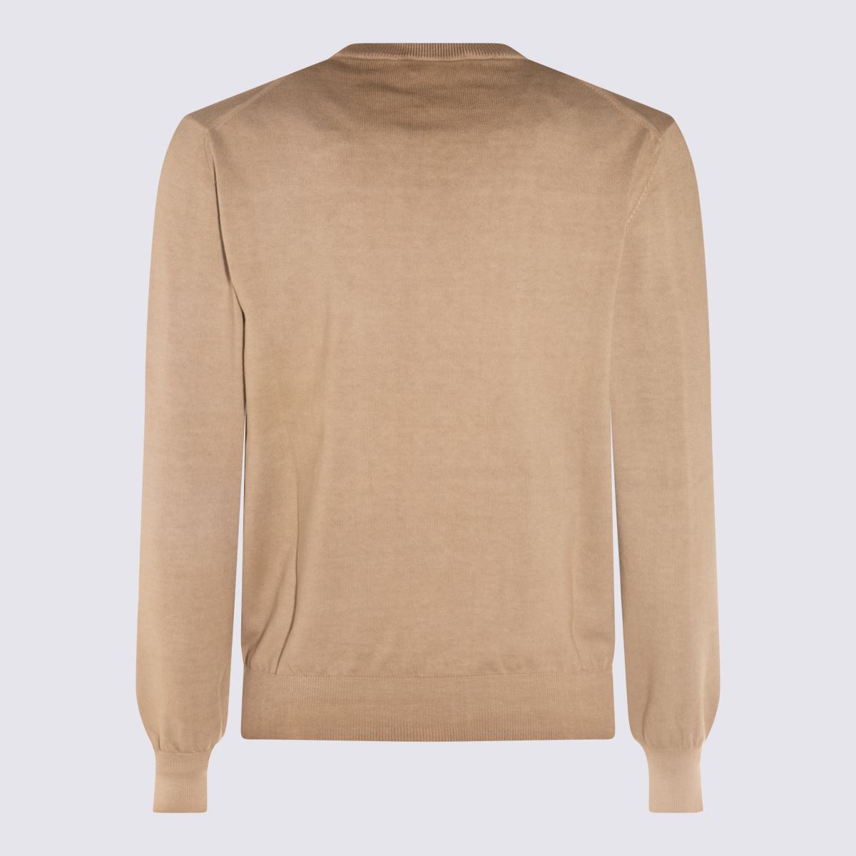 Altea Beige Cotton Knitwear
