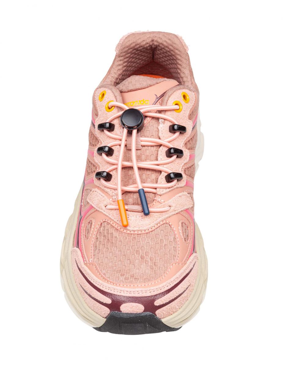 Barracuda Round-One Sneakers In Technical Fabric And Suede