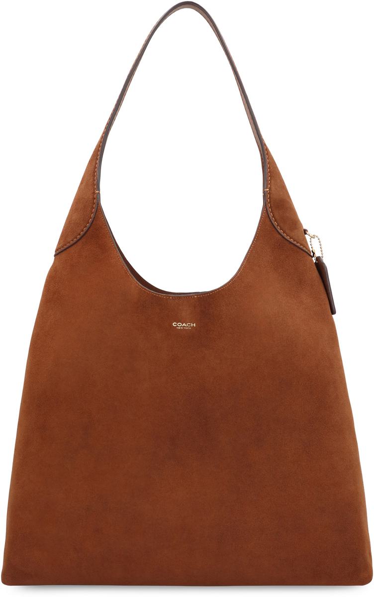 Coach Brooklyn 39 Suede Shoulder Bag