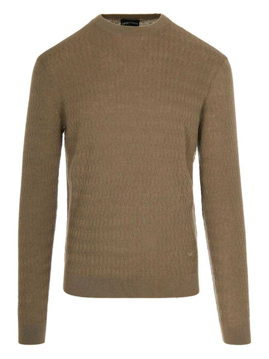 Emporio Armani Round Neck Sweater Clothing