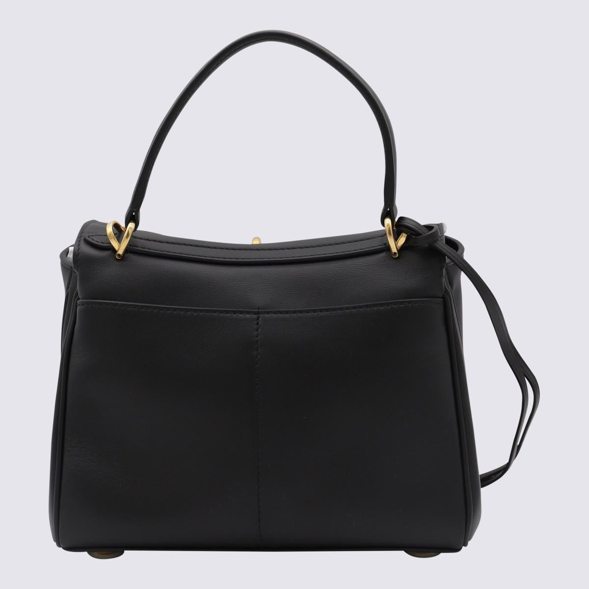 Balenciaga Black Leather Rodeo Mini Top Handle Bag