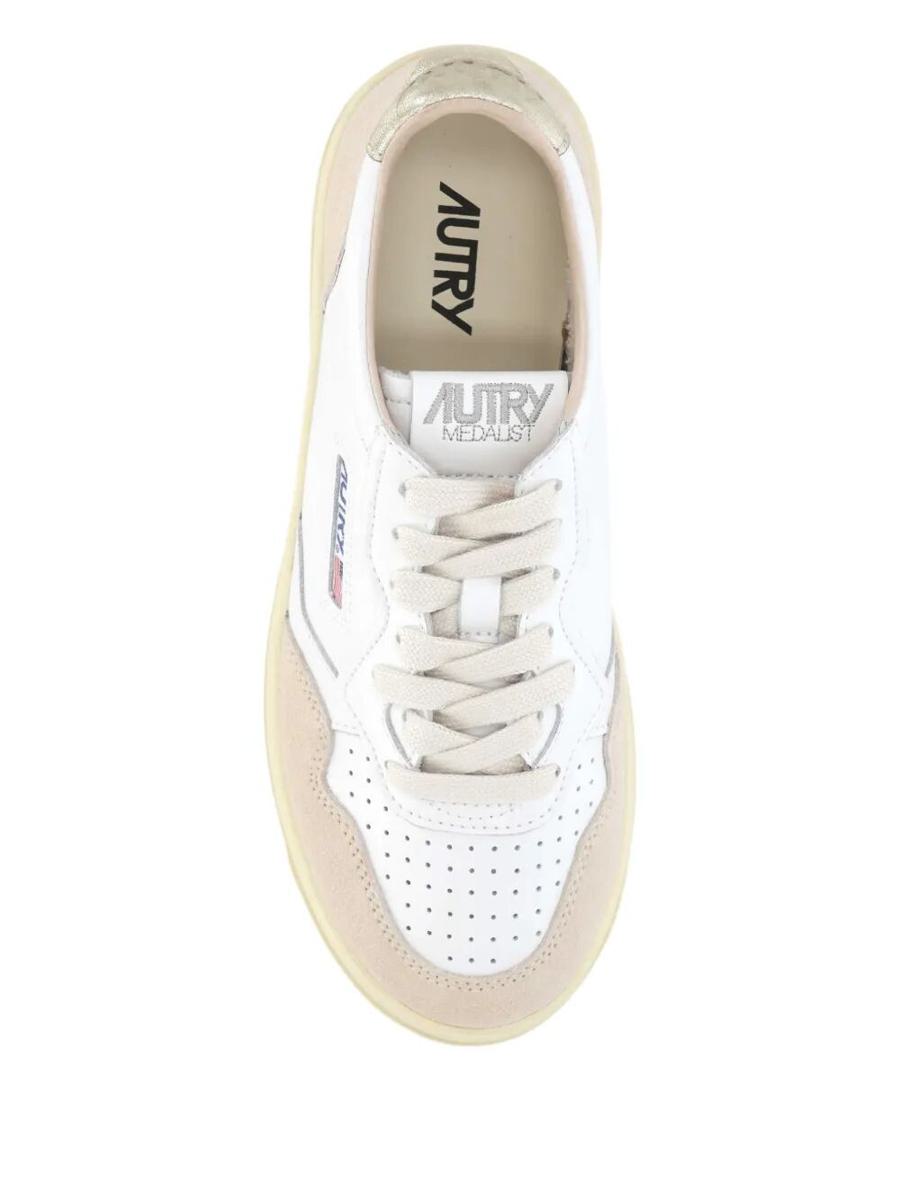 Autry "Platform Low" Suede Sneakers Shoes