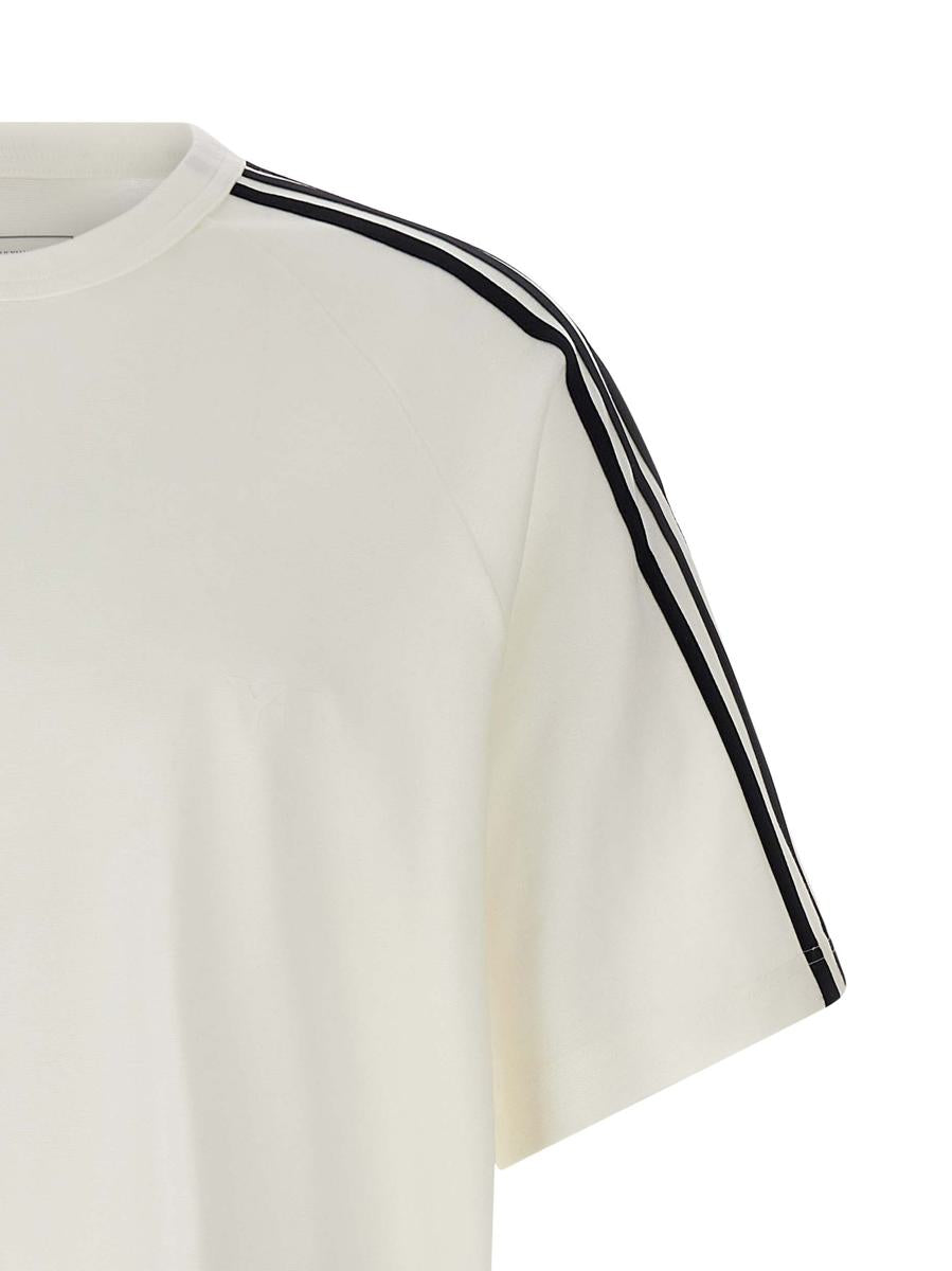 Y-3 Adidas 'Y-3 Short Sleeve Tee 3-Stripes' T-Shirt