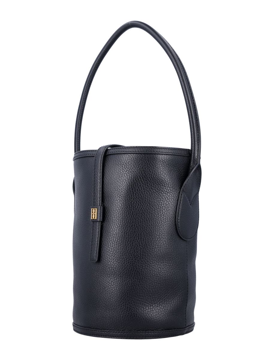 By Malene Birger Marylle Small Grainy Leather Bucket Bag