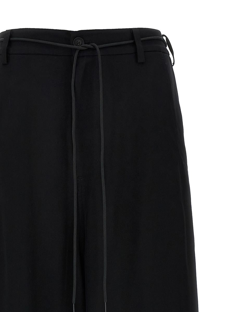 Y-3 Adidas 'Y-3 Rayon Twill Wide' Pants