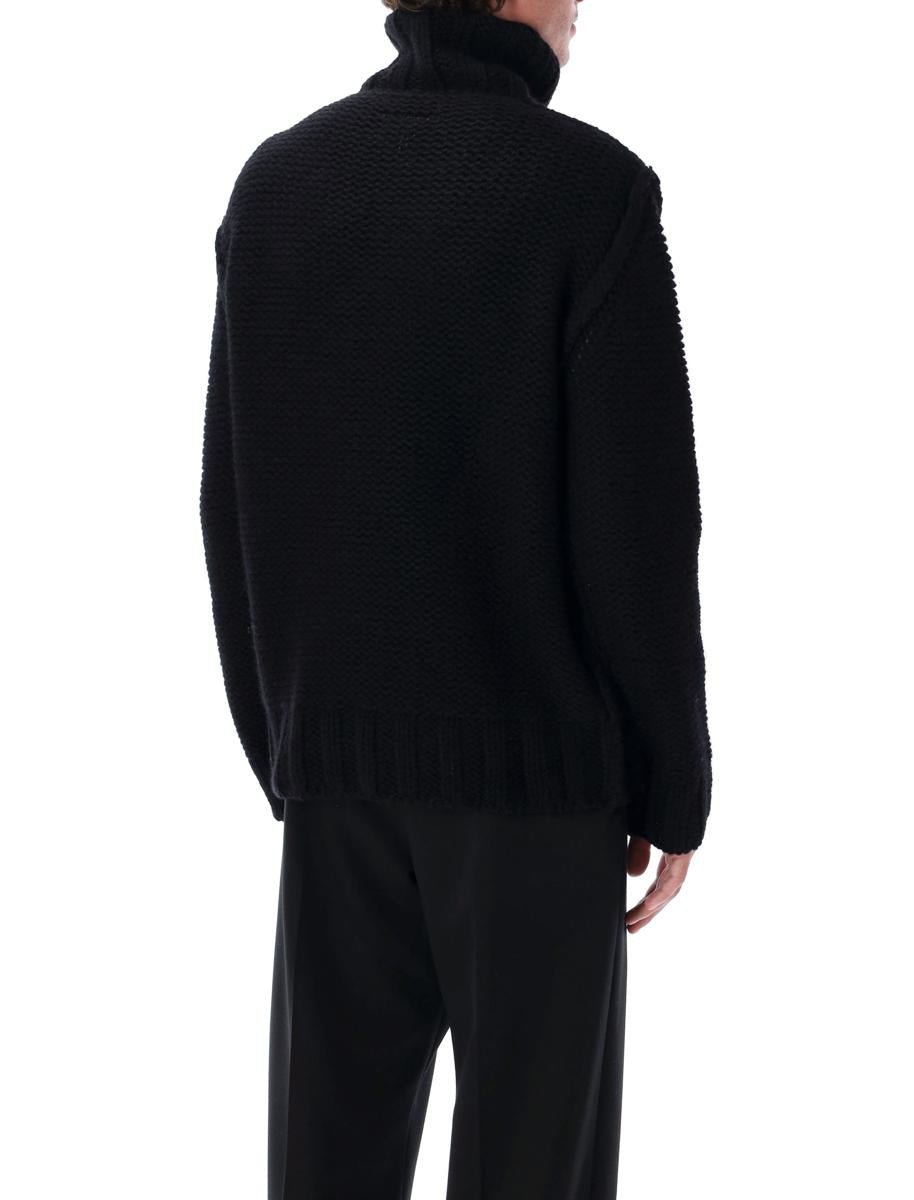 MM6 Maison Margiela Chunky Wool Turtleneck Jumper