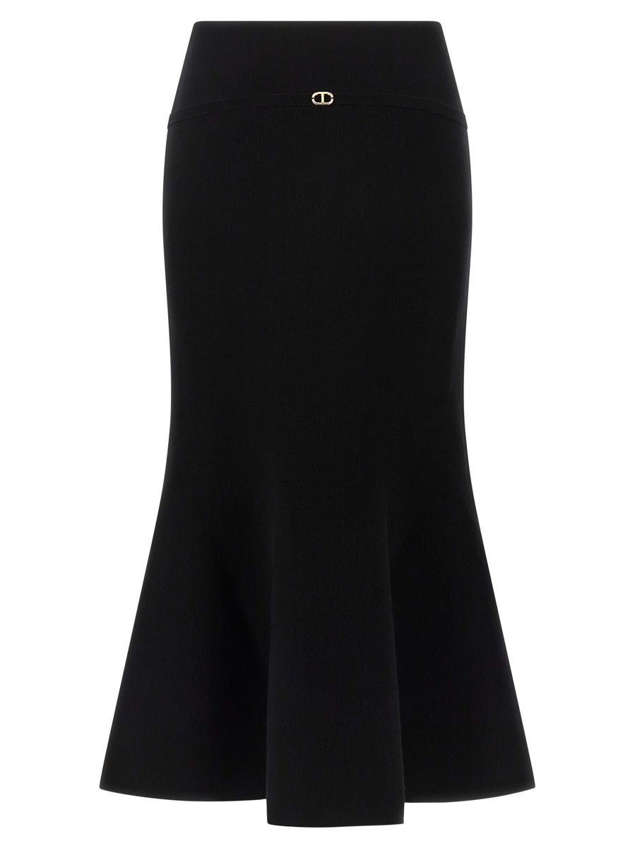 Twinset Wool Skirt
